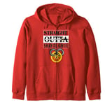 Straight outta Shayol Gul Wheel Time Zip Hoodie