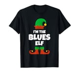 I'm The Blues Elf Family Pajama Christmas Funny T-Shirt