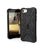 Urban Armor Gear Outback-Bio Coque pour Apple iPhone SE (2020)/ 8/7/ 6S (Matériaux biodégradables, Housse Compatible avec la Recharge sans Fil, Résistant aux Chocs) - Noir