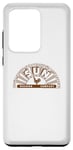 Coque pour Galaxy S20 Ultra Sun Records Classic Demi-logo Marron