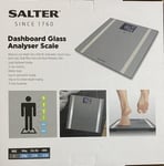 Salter Dashboard Analyser Bathroom Scales 9183ALDSV3R in Original Box