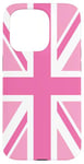 iPhone 15 Pro Pink, United Kingdom The Union Jack Flag Case