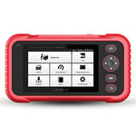 LAUNCH Europe CRP 129 EVO OBD2 Diagnostic Tool, 4-System Car Scanner Engine, ABS, SRS, Transmission with 8 Service Functions, Touchscreen and Free WiFi Updates.