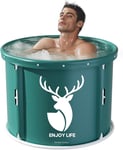 Portable Foldable Ice Bath Tub for Adults, Bathtub for Outside Cold Plunge, Cold