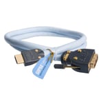 SUPRA 1001101359 HDMI-kabel HDMI x DVI, høj hastighed 4 m