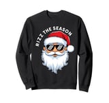 Rizz The Season Funny Christmas Xmas Santa Claus Rizzler 24 Sweatshirt