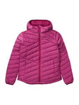 Marmot Wm's Highlander Hoody Veste en duvet isolée légère, facteur de gonflement de 700, Veste d'extérieur, Anorak déperlant, coupe-vent Femme Wild Rose FR : M (Taille Fabricant : M)