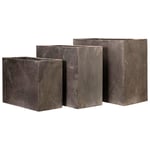 A Lot Decoration Kruka Rektangel Metall 3-Pack