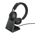 Jabra Evolve2 65 MS Stereo Stand Black