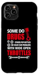 Coque pour iPhone 11 Pro Certains font de la drogue à large ouverture d'accélérateur de voiture ou de camion de course