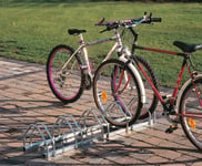 Mottez Support vélo face à - 3 vélos 72 cm