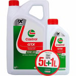 Bilmotorolja Castrol GTX 10W 40 6 L