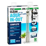JBL PROCLEAN AQUA IN-OUT COMPLETE 6142100, Kit de Changement d'eau pour Aquariums, Comprenant un Nettoyeur de fond, un Tuyau et une Pompe d'Aspiration, Connexion au robinet d'eau