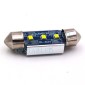 Spollampor LED 3st SMD-Dioder 36mm Canbus