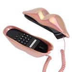 WX 3016 Mouth's Lips Shape Telephone Home Office Desktop Telephone Landline New