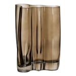 BigBuy Home Vase Marron en Verre 17,5 x 13,5 x 25 cm