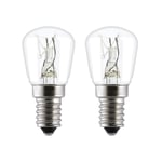 Siemens 2 For £3.39p Bush Fridge Ses 15w Light Bulb E14 Lamp 2 For £3.39