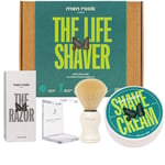 5060796560312 The Life Shaver Sicilian Lime zestaw krem do golenia 100ml + pędze