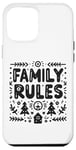 iPhone 12 Pro Max Family Rules: Love, Laugh, and Support Each Other Daily Case