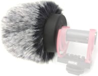 Pare-Vent En Fourrure Compatible Avec Microphone Rode Videomic Go Ii 2 Vmgoii Videomicro Ii Accessoires Pour Chat Mort