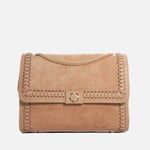 Dune Diligently Faux Suede Cross Body Bag