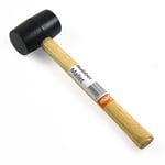 8oz Rubber Mallet Hammer Camping Paving Woodwork Non-marking Tools DIY