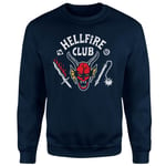 Pull Stranger Things Hellfire Club Vintage - Bleu Marine - XXL