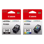 Genuine Canon PG-540 & CL541 Colour Ink Cartridges for Pixma MG3150 Printers