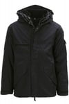 Vanoimports M65 Military parka - avtagbar innerjacka i fleece (L,Black)