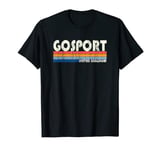 Retro Vintage 70s 80s Style Gosport, United Kingdom T-Shirt