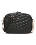 DKNY Women Casual Camera Bag Crossbody, Black/Gold, Medium