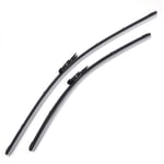 QOMFNG pour BMW série 3 E90 E91 F30 F31 F34 F35 F80 essuie-Glace Avant balais d'essuie-Glace Pare-Brise Pare-Brise fenêtre Avant 24"+19"