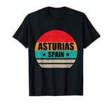 Asturias Spain - Retro Vintage Souvenirs of Asturias T-Shirt