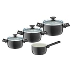 Berndes 013201 Specials Ensemble de casseroles en Aluminium, Aluminium, Beige, 55 x 36 x 19,4 cm 4 unités