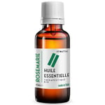 Huile essentielle de romarin pour les cheveux, huiles essentielles 10 ml pures pour l'aromathérapie, les diffuseurs, l'usage alimentaire ou le massage BIO 100% fabriqué en Italie - FITOATTIVI