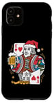 iPhone 11 King Of Hearts With Beer - Vintage Card Game Beer Lover Case