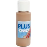 Plus Color Hobbyfärg, ljusbrun, 60ml/ 1 flaska