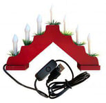 Adventsljusstake LED USB Belwac