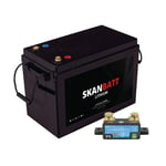 Skanbatt LiFePO4 Batteri 12V 200Ah m/Victron SmartShunt Bluetooth-modul