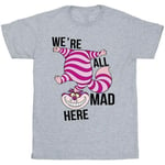 T-shirt Disney  Alice In Wonderland All Mad Here