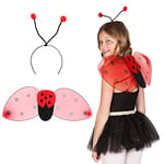 Boland 52853 – Costume de Coccinelle, Serre-tête et Ailes, Taille unique