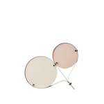 Gubi - Coppia Table Lamp, Steel, EU, Base: Bronze Steel, Shade: Ivory, Blush - Vibeke Fonnesberg Schmidt - Rosa