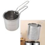 Deep Fryer Easy To Clean 304 Stainless Steel Deep Fryer Pot For Home Kitchen