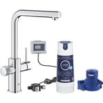 GROHE BLUE PURE START tvågrepps kran 223mm pip 1h/U-pip t/kall