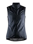 Craft Essence Light Wind Vest sykkelvest dame Black 1908793-999000 M 2022