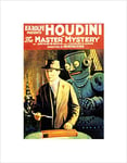 Wee Blue Coo Film Movie Houdini Robot Master Mystery Picture Wall Art Print