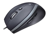 Logitech M500 - Souris - laser - filaire - USB