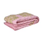 RICE Rice quiltet teppe 140x200 cm Soft pink