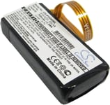 Kompatibelt med Microsoft Zune 1091, 3.7V, 700 mAh