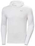 Helly Hansen Mens HH Lifa Active Solen Hoodie, L, White